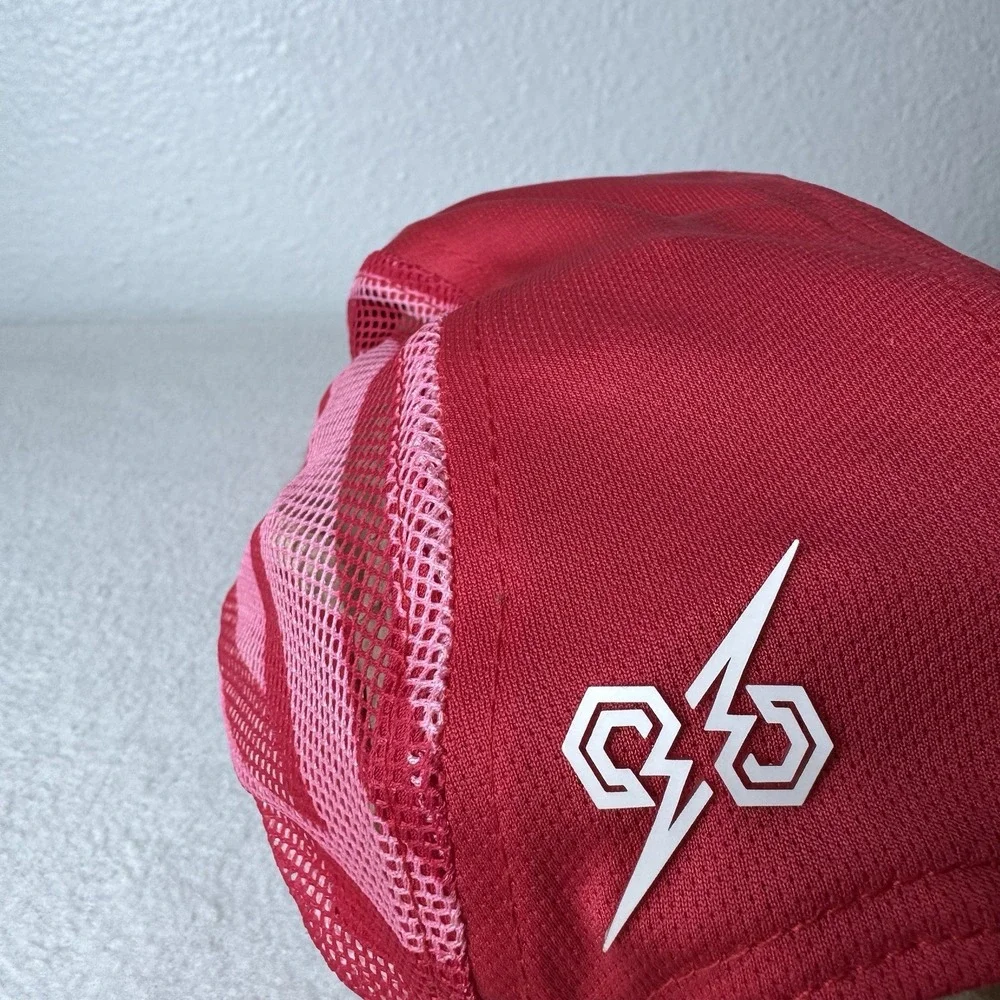 Selkirk Sport Pickleball Hat Cap Pink Adjustable Lightweight Red Pink Strapback